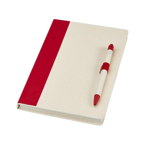Dairy Dream A5 recycled milk cartons notebook and ballpoint pen set
